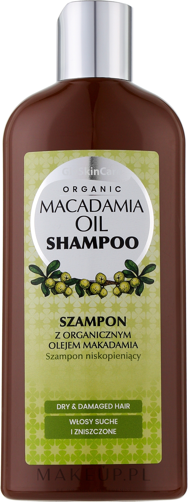 macadamia oil szampon do włosów olej