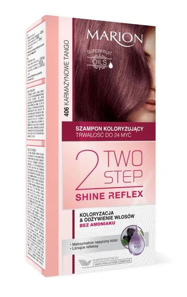 marion two step shine reflex color szampon