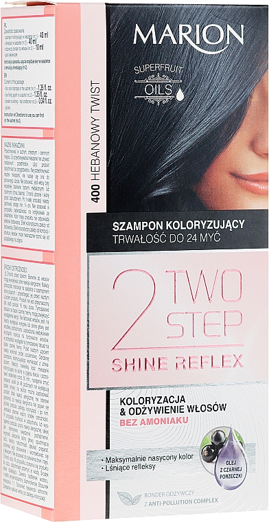 marion two-step shine reflex color szampon