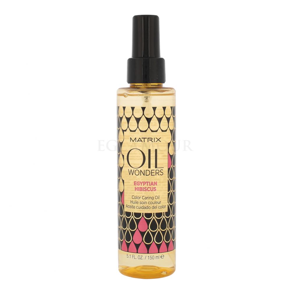 matrix oil wonders egyptian hibiscus oil olejek do włosów farbowanych