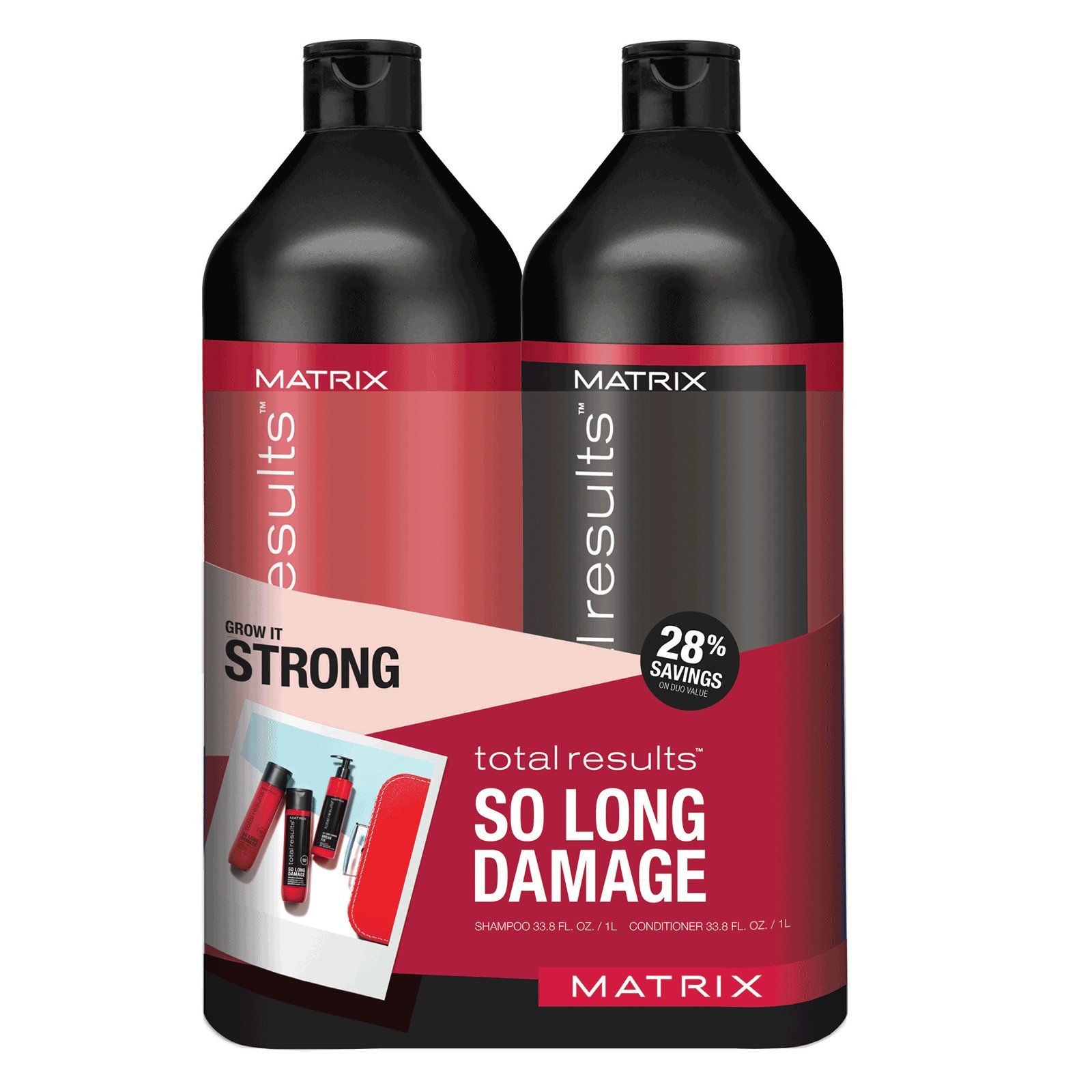 matrix so long damage szampon 1000 odżywka pompki