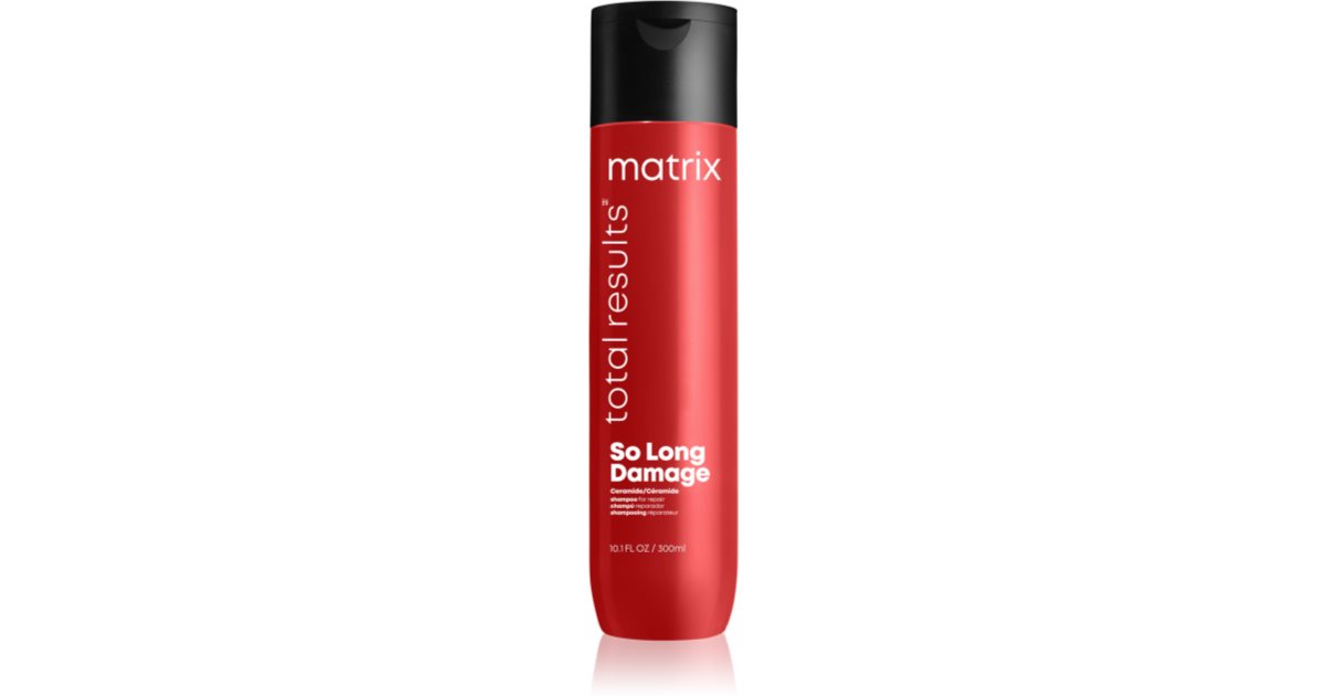 matrix so long damage szampon odbudowujący wlosy zniszczone