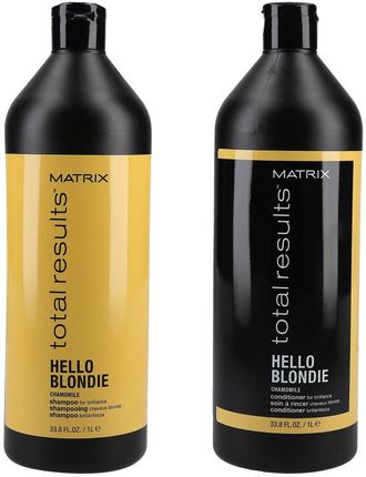 matrix total results hello blondie shampoo szampon do włosów