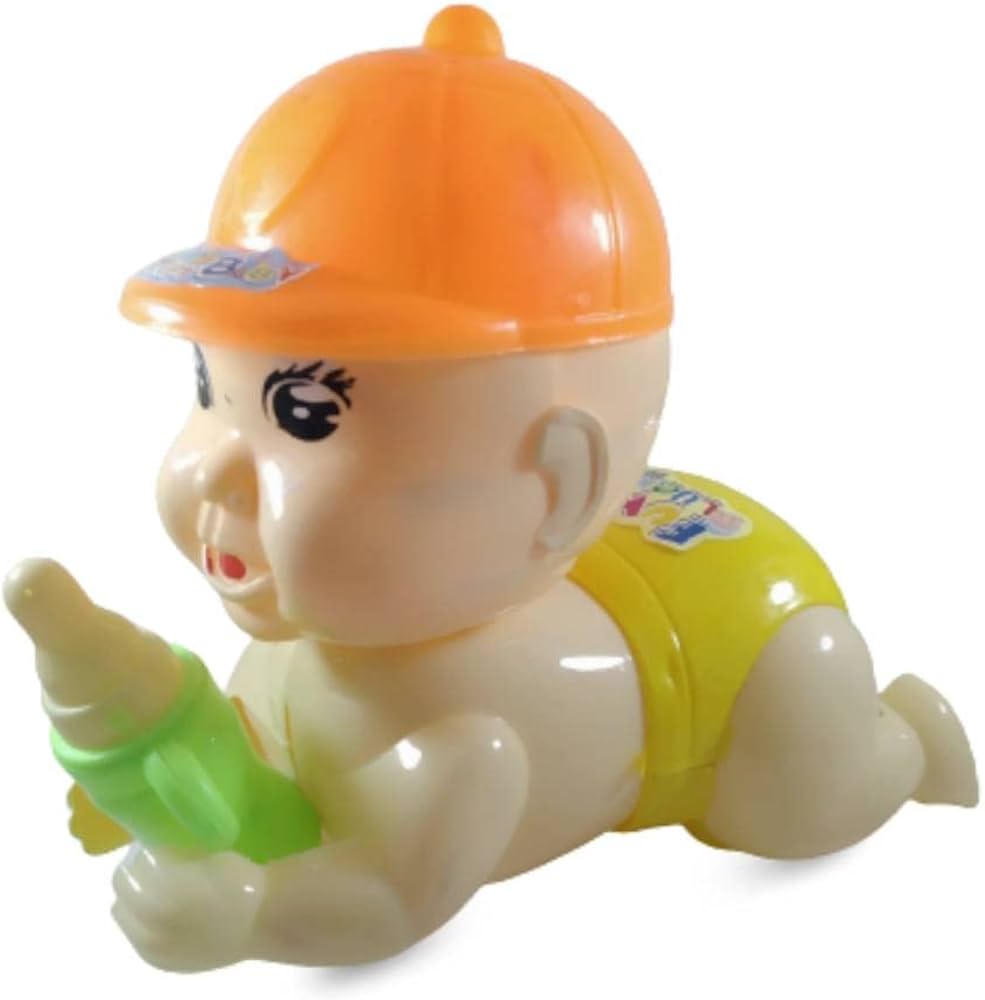 mechanical toy crawling pampers quick