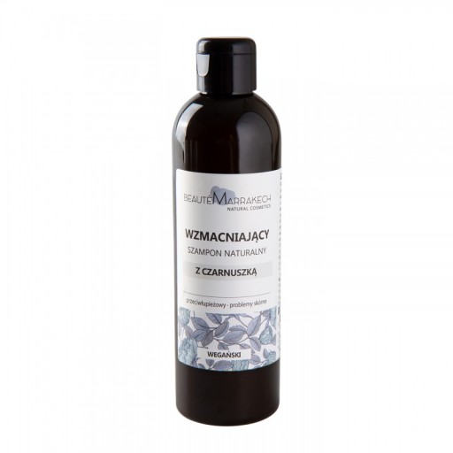 naturalny szampon z olejkiem z czarnuszki 250 ml bez parabenów
