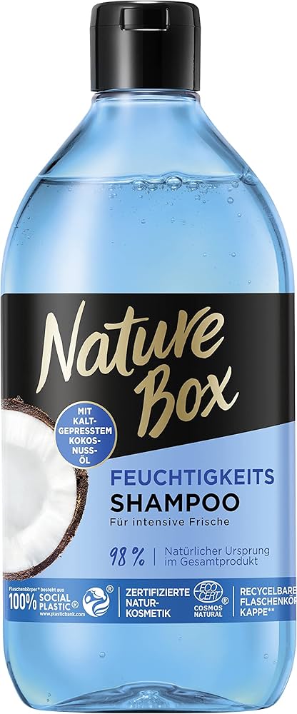 nature box szampon niebieski