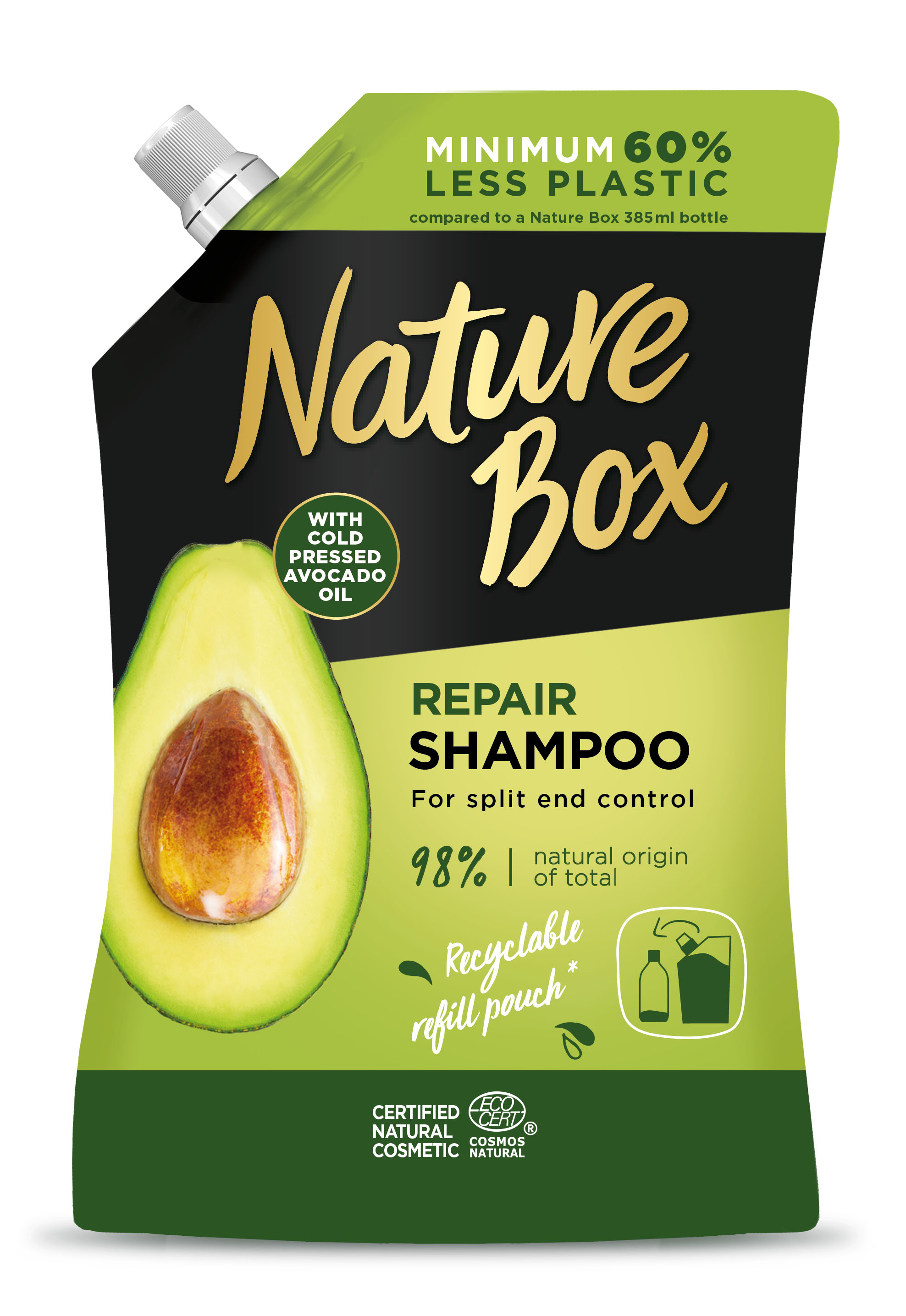 nature box szampon z olejem z awokado
