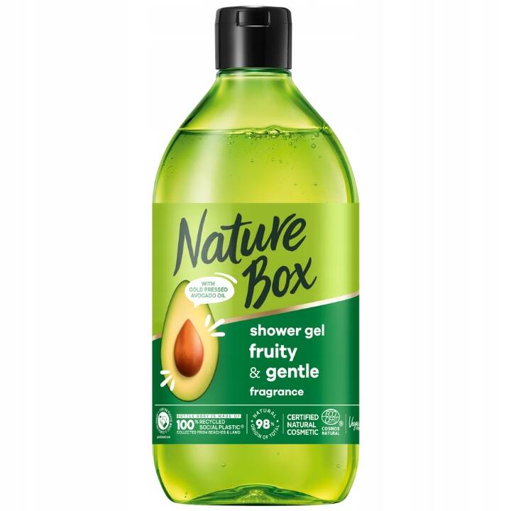 nature boxavocado oil odżywka do włosów ze 100