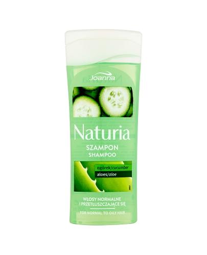 naturia szampon aloes i ogórek skład
