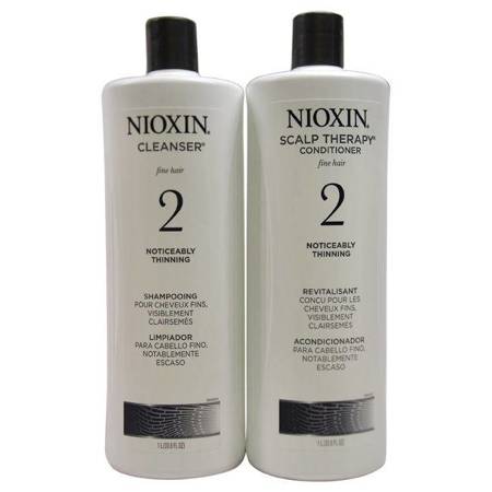 nioxin 2 zestaw duo 2x 300ml szampon odżywka