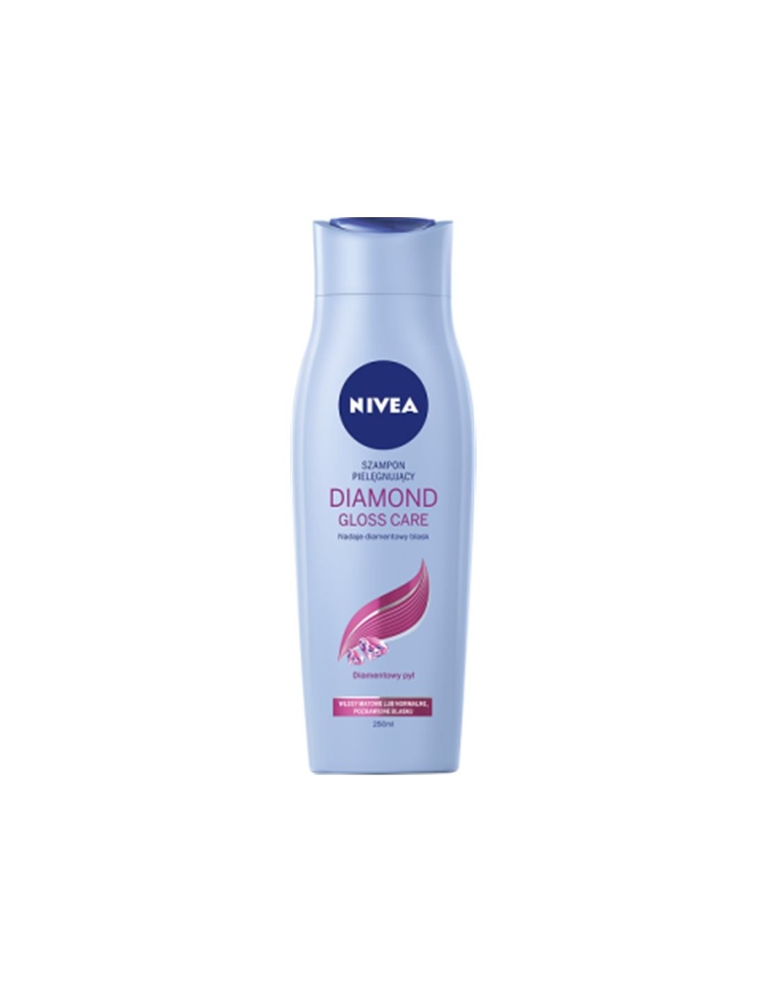 nivea diamond gloss szampon włosy matowe pozbawione blasku 400 ml