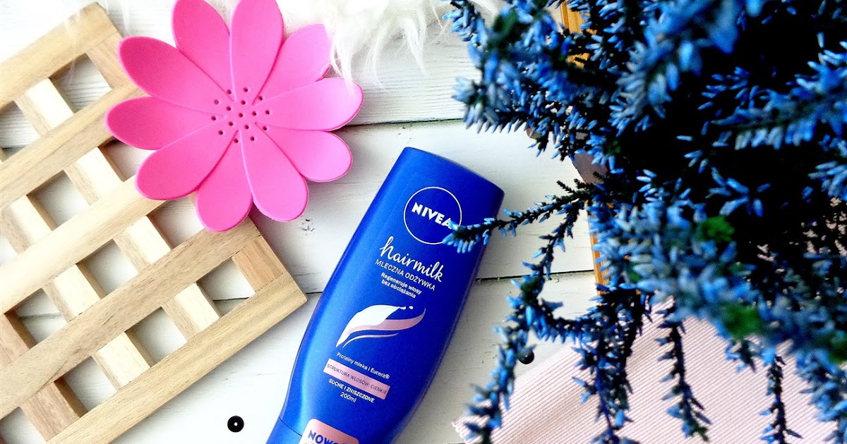 nivea hairmilk mleczna odżywka do włosów o strukturze cienkiej