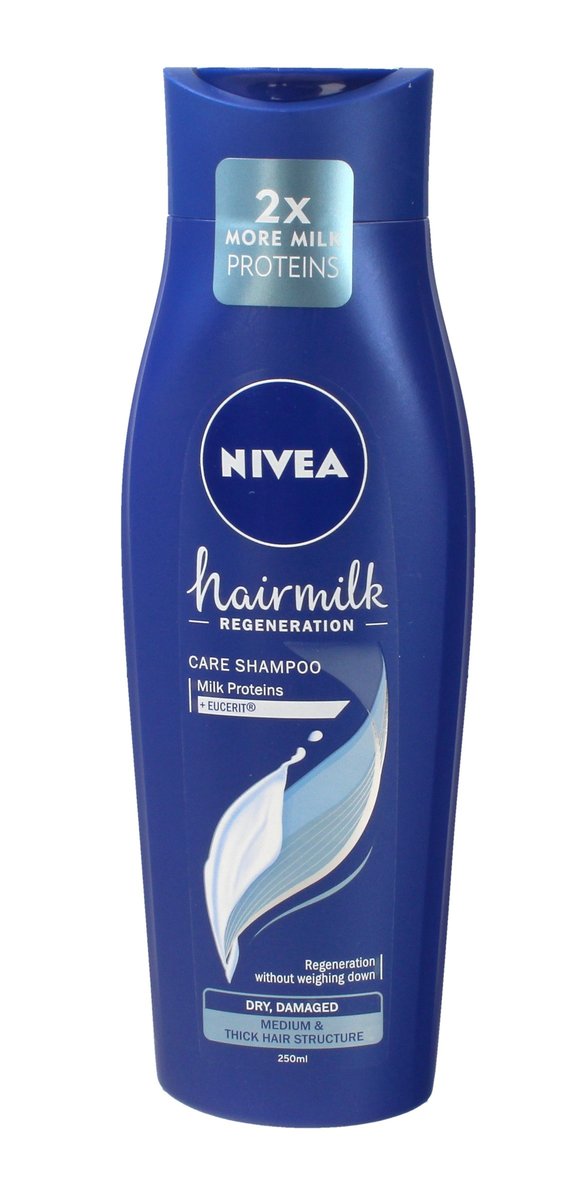 nivea hairmilk mleczny szampon