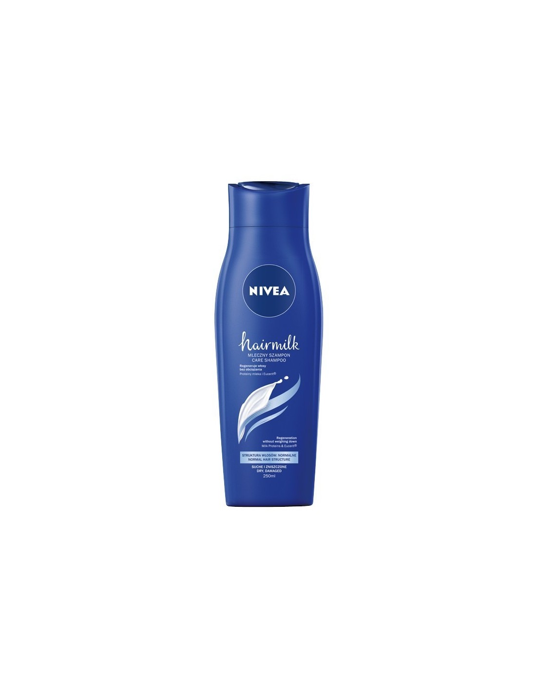 nivea hairmilk mleczny szampon do włosów o cienkiej strukturze