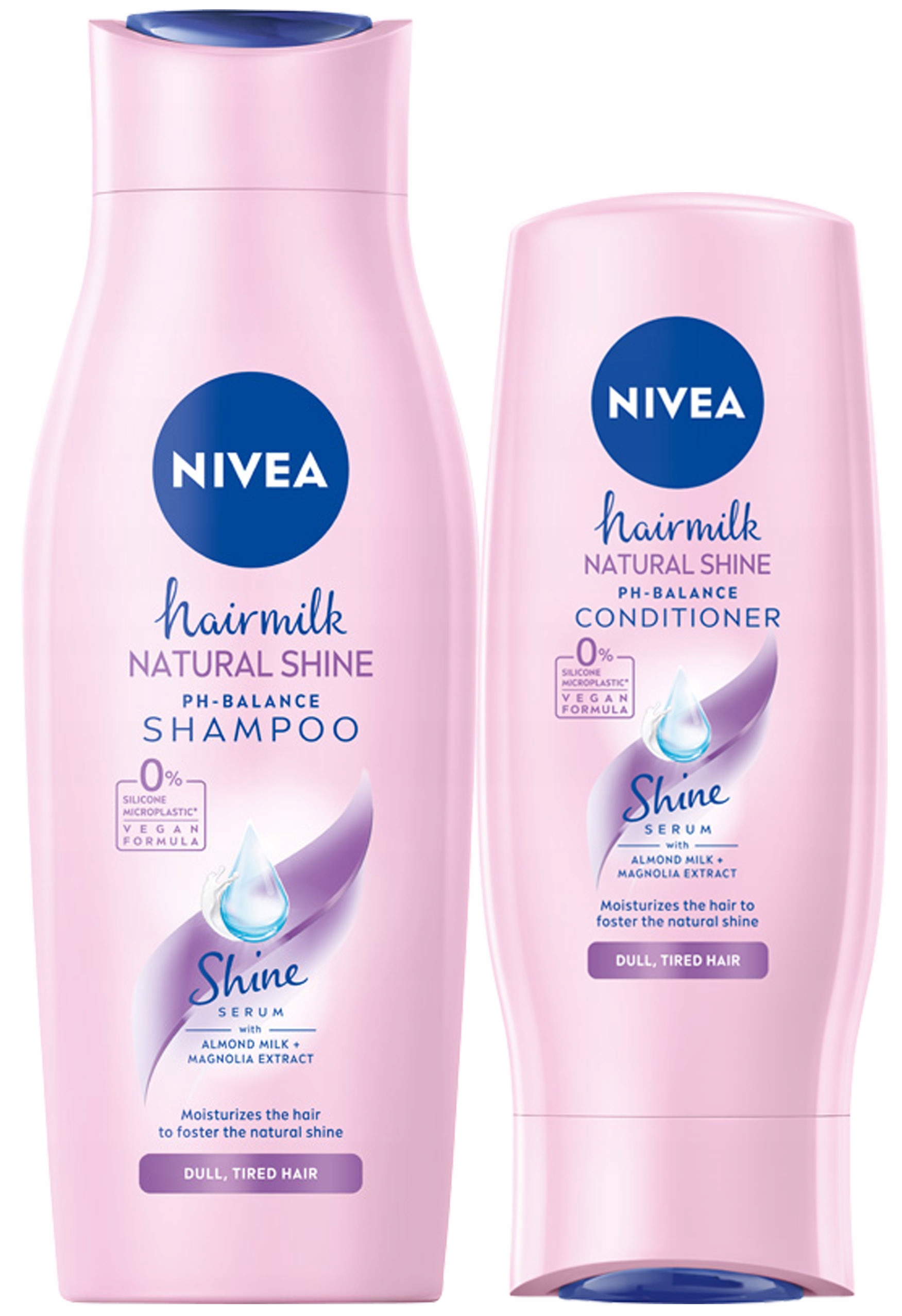 nivea hairmilk szampon shine