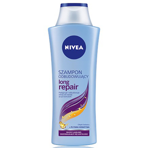 nivea long care repair szampon
