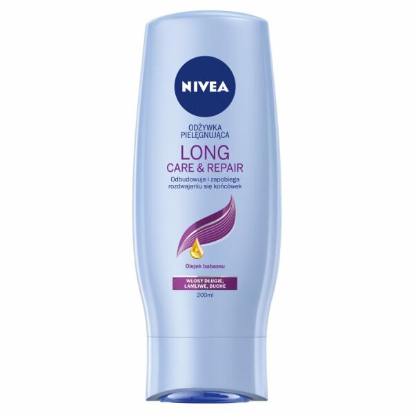 nivea long repair odżywka do włosów zniszczonych