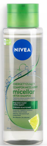 nivea szampon micelarny zielony