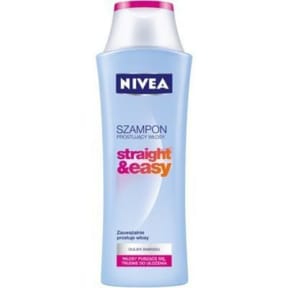 nivea szampon prostujący