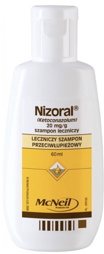 nizoral szampon przeciwłupieżowy 60 ml