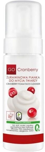 nova gocranberry żurawinowa pianka do mycia twarzy