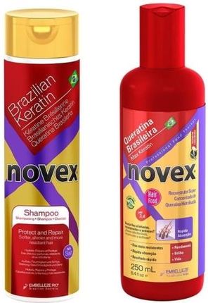 novex brazilian keratin szampon po keratynowym prostowaniu