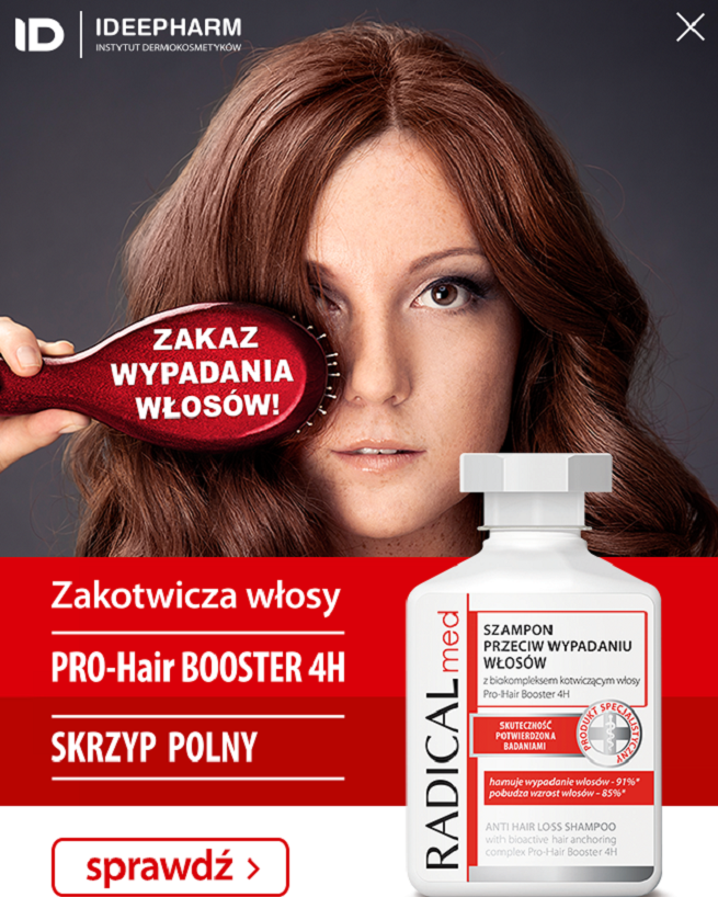 nowy szampon z reklamy