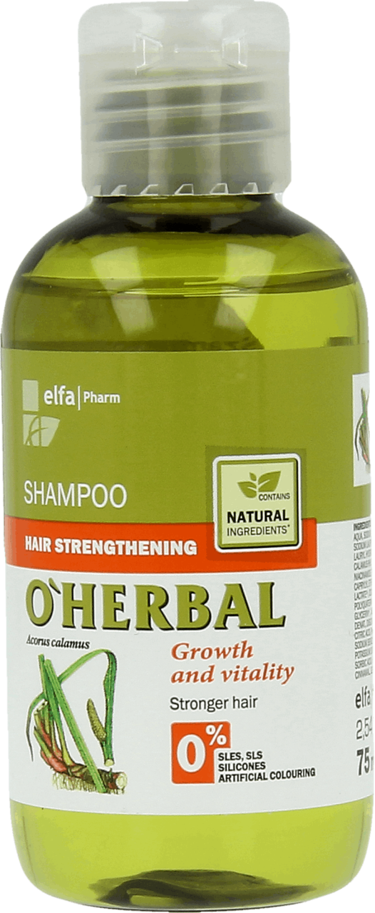 o herbal szampon nawilżający