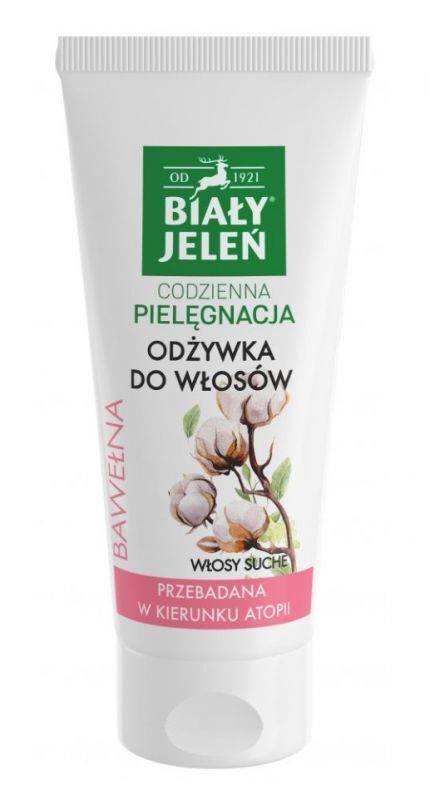 odżywka do włosów biały jeleń