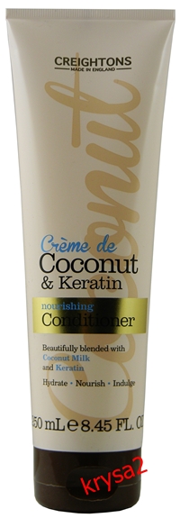 odżywka do włosów creightons coconut &keratin