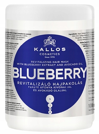 odżywka do włosów kallos blueberry