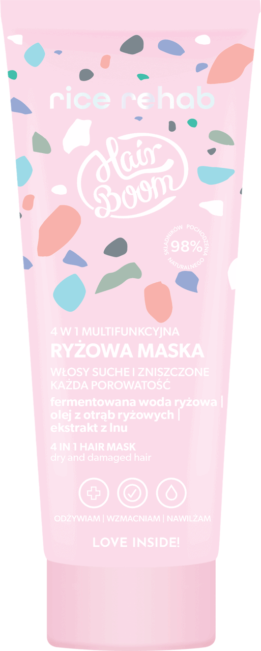 odżywka do włosów ryżowa w tubce białe opkowanie