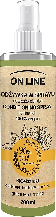 odżywka w sprayu do włosów ciekich i delikatnych