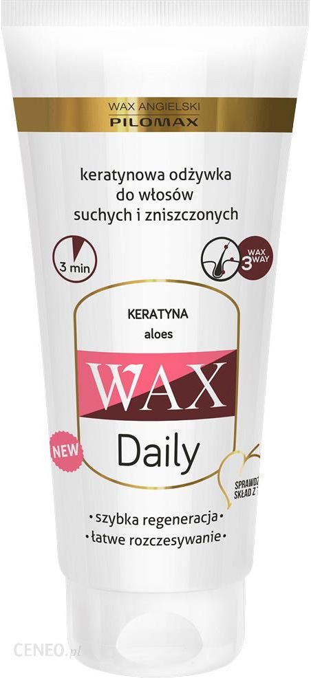 odżywka wax daily keratynowa do włosów
