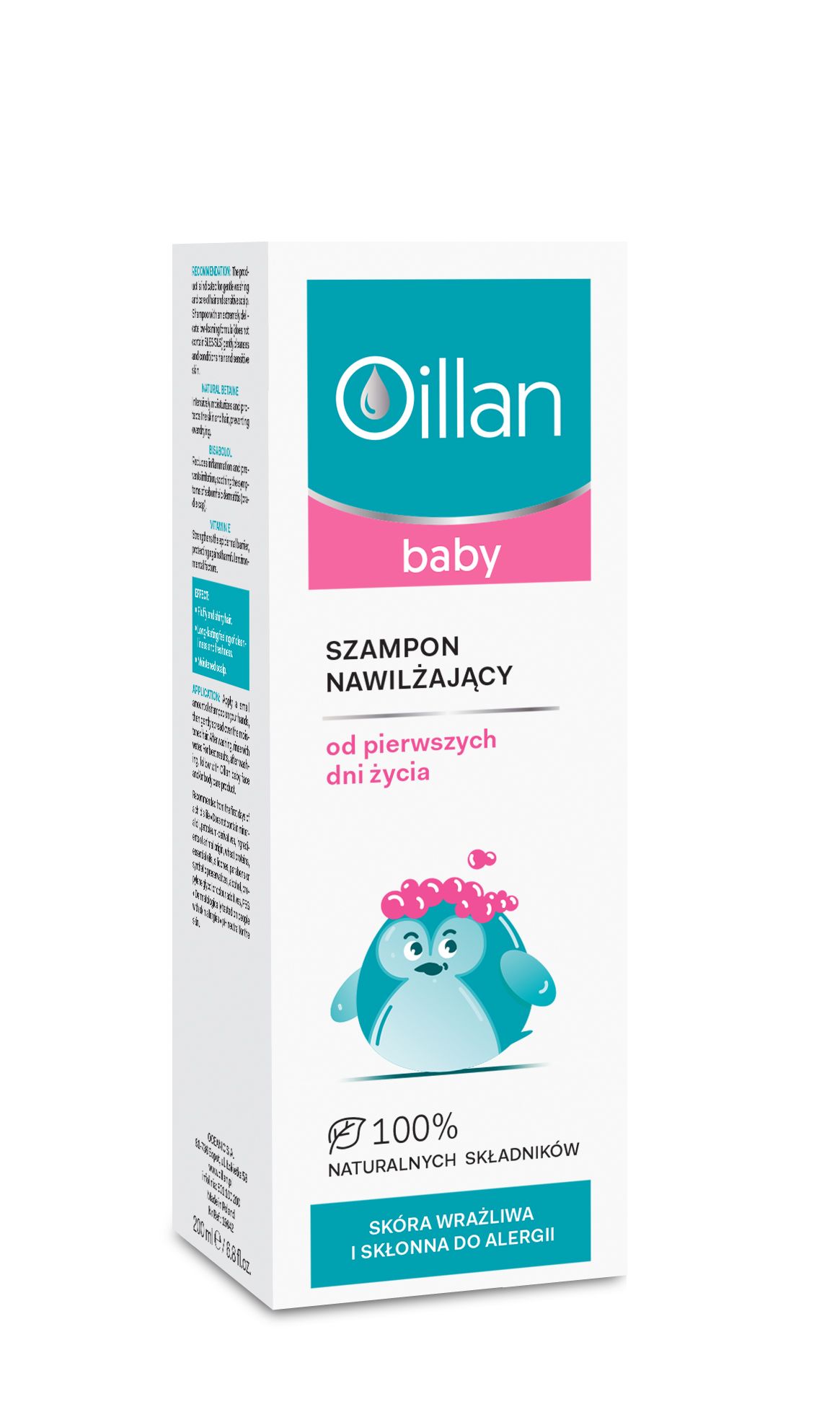 oillan baby szampon nawilżający opinie