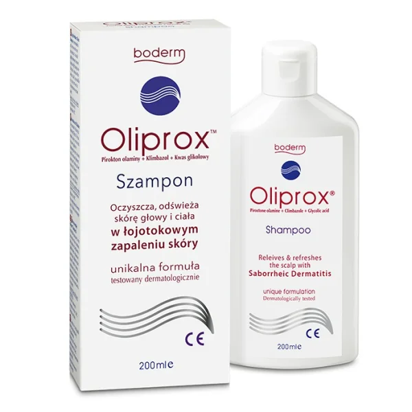 oliprox szampon oczyszczający w łojotokowym zapaleniu skóry 100ml