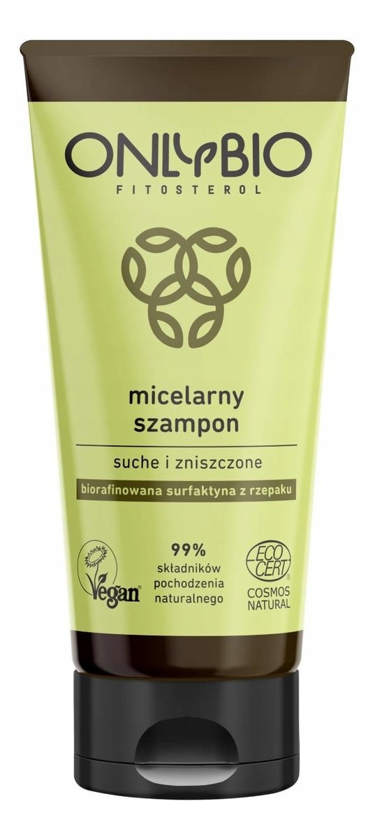 onlybio fitosterol szampon włosy suche i zniszczone 250 ml