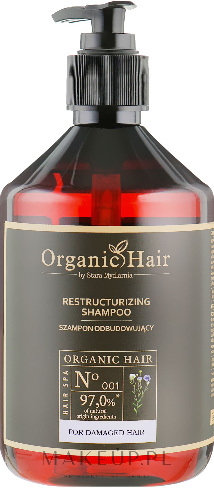 organic hair szampon wzmacniający wizaz