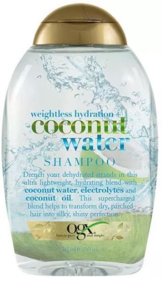 organix szampon z wodą kokosową