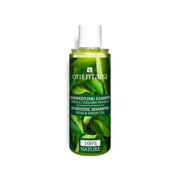 orientana ajurwedyjski szampon do włosów neem i zielona herbata