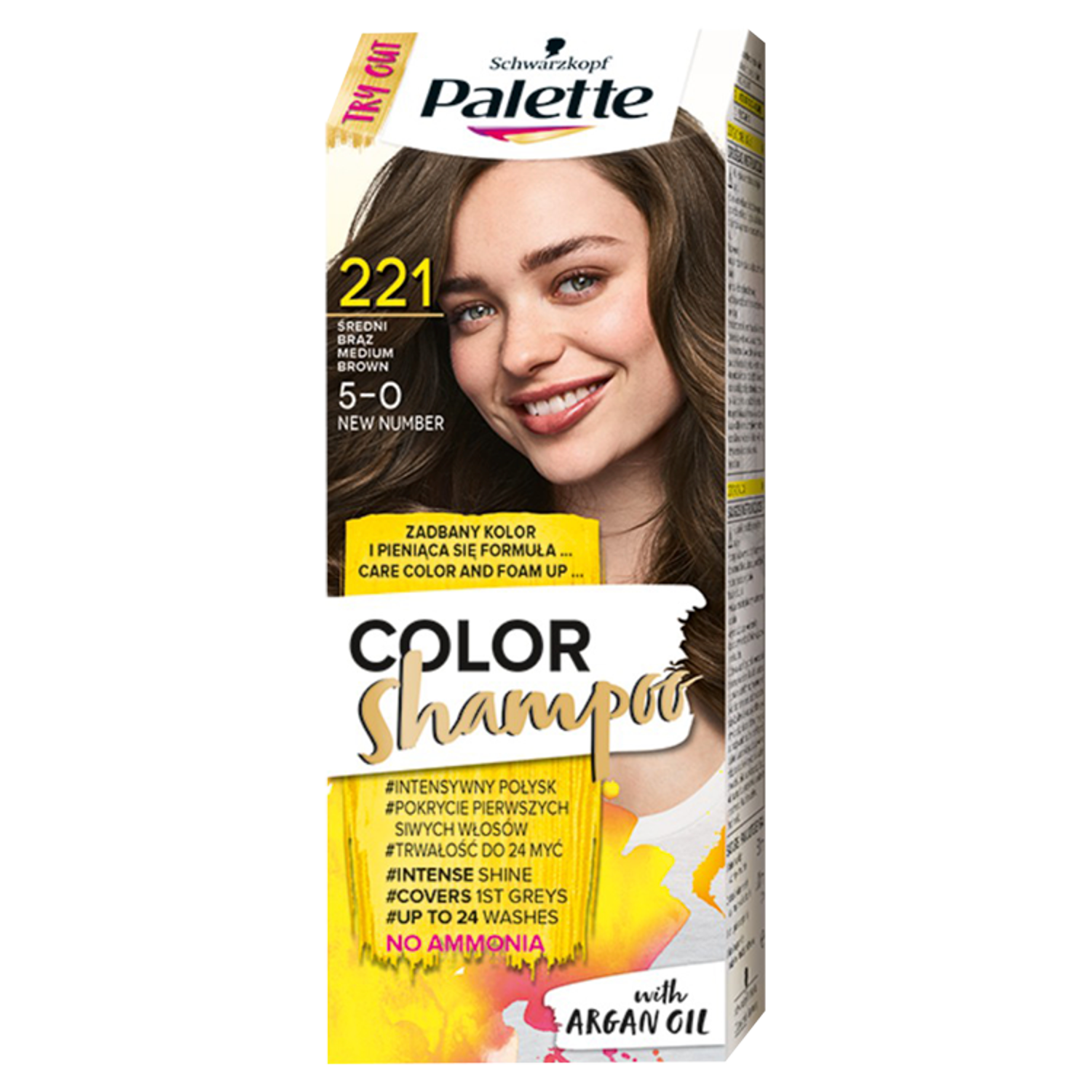 palety color szampon