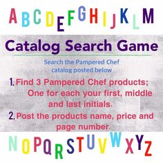 pampered chef facebook party games