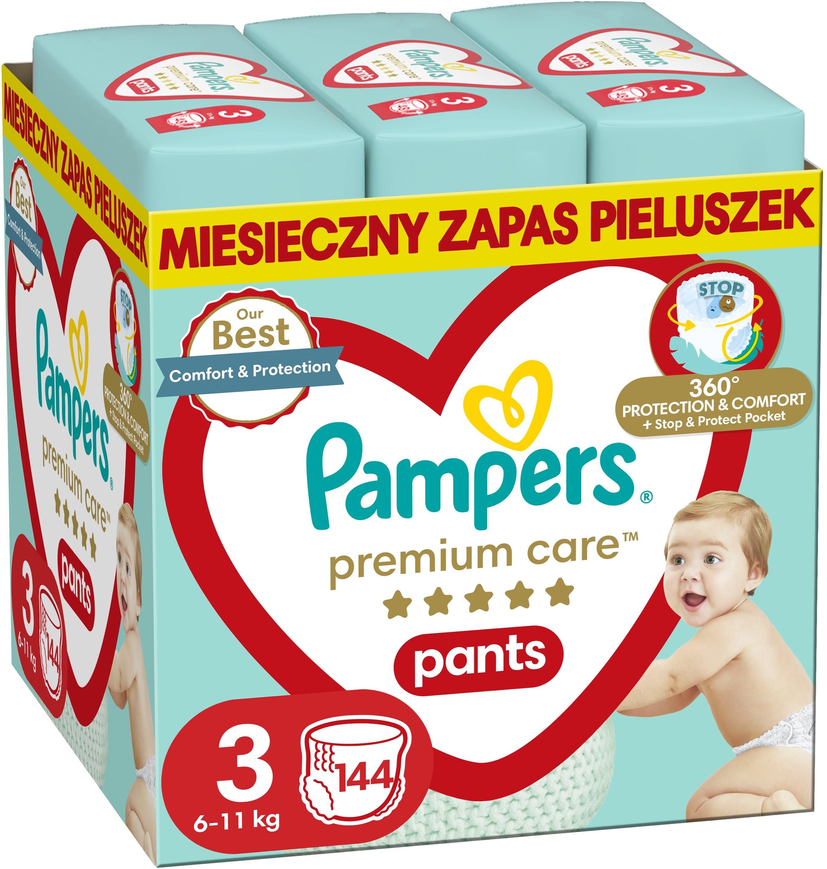 pampers 144sztuki