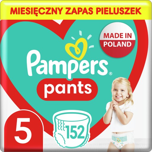 pampers 152 szt