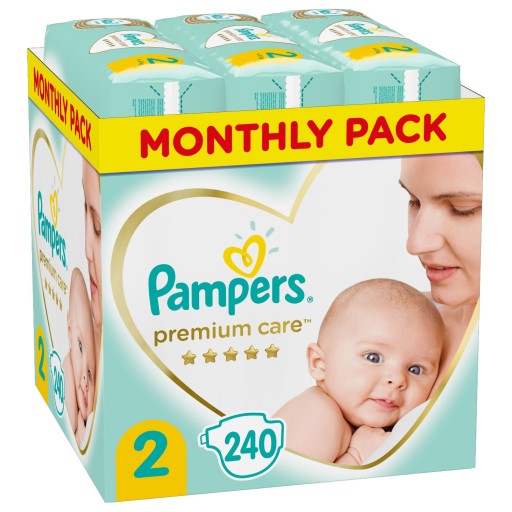 pampers 2 240 szt zapas na miesiąc