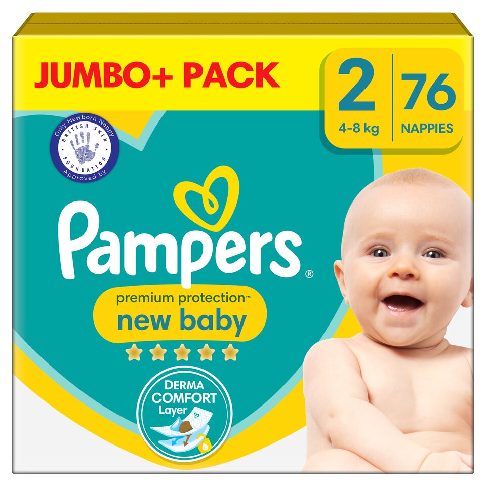 pampers 2 76 szt