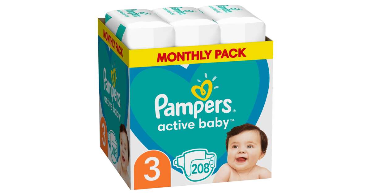 pampers 208 3