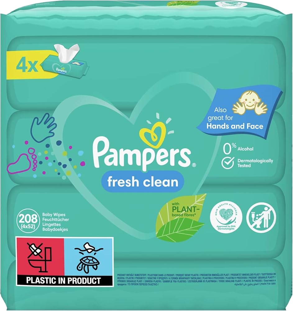 pampers 208 sztuk