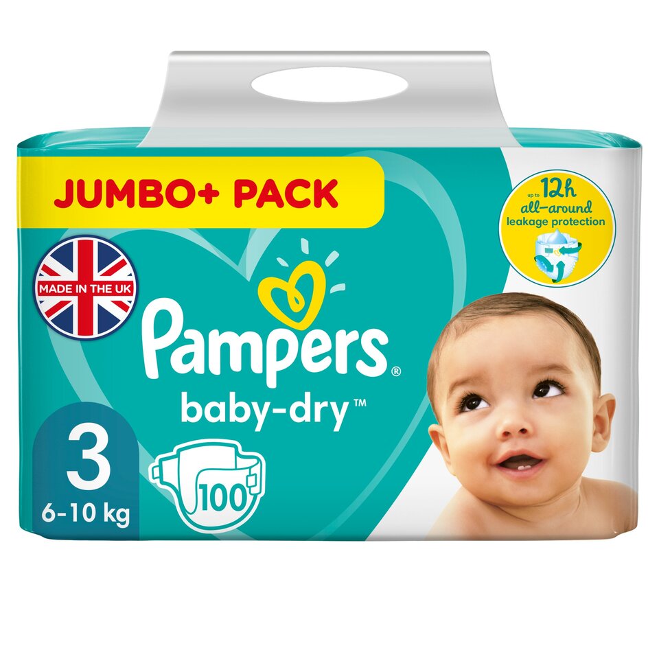 pampers 3 100