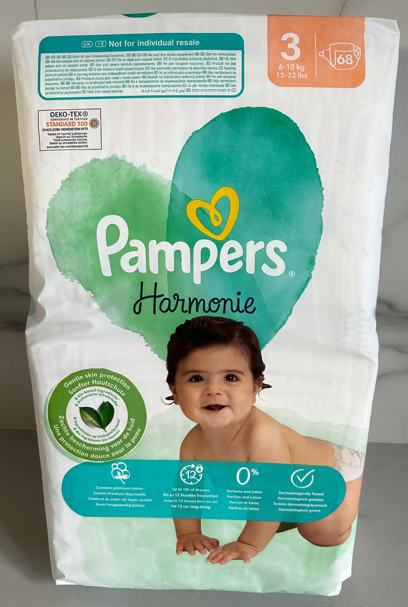 pampers 3 68 szt